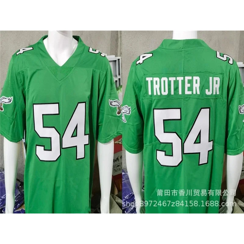 Other Green 54 Trotter Jr. Football Jersey Green - 1