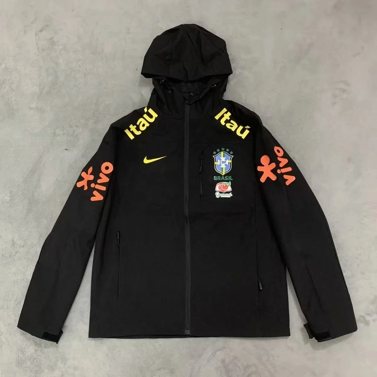 Nike Nike Brazil National Team Black Jacket Black - 1