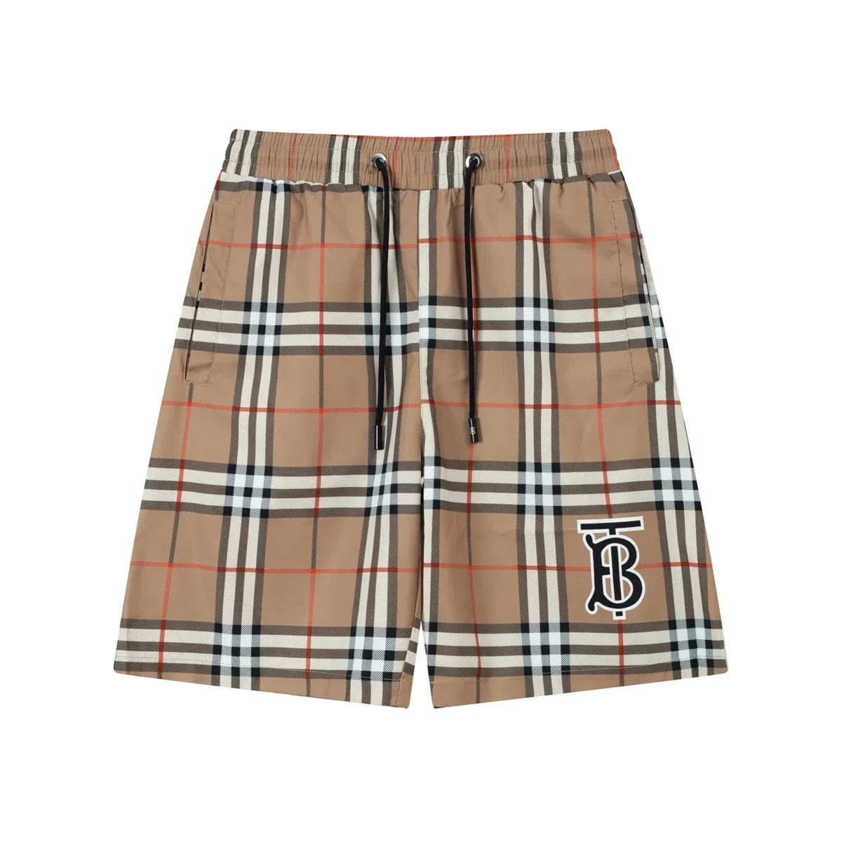 Burberry Burberry Vintage Check Beige Plaid Shorts Beige