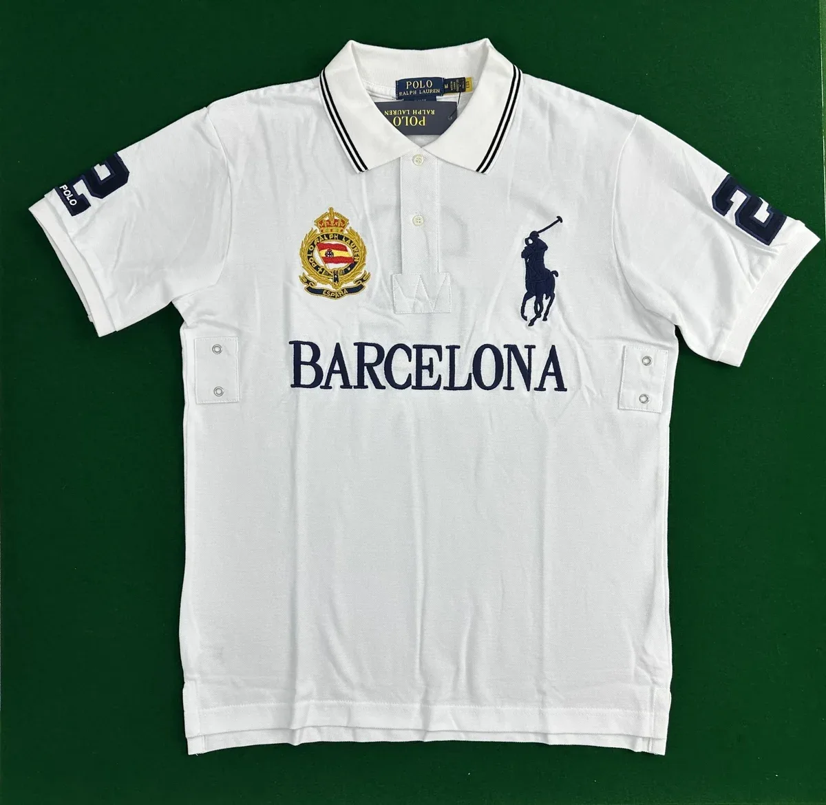 Polo Ralph Lauren Polo Ralph Lauren Barcelona White Polo Shirt White - 1