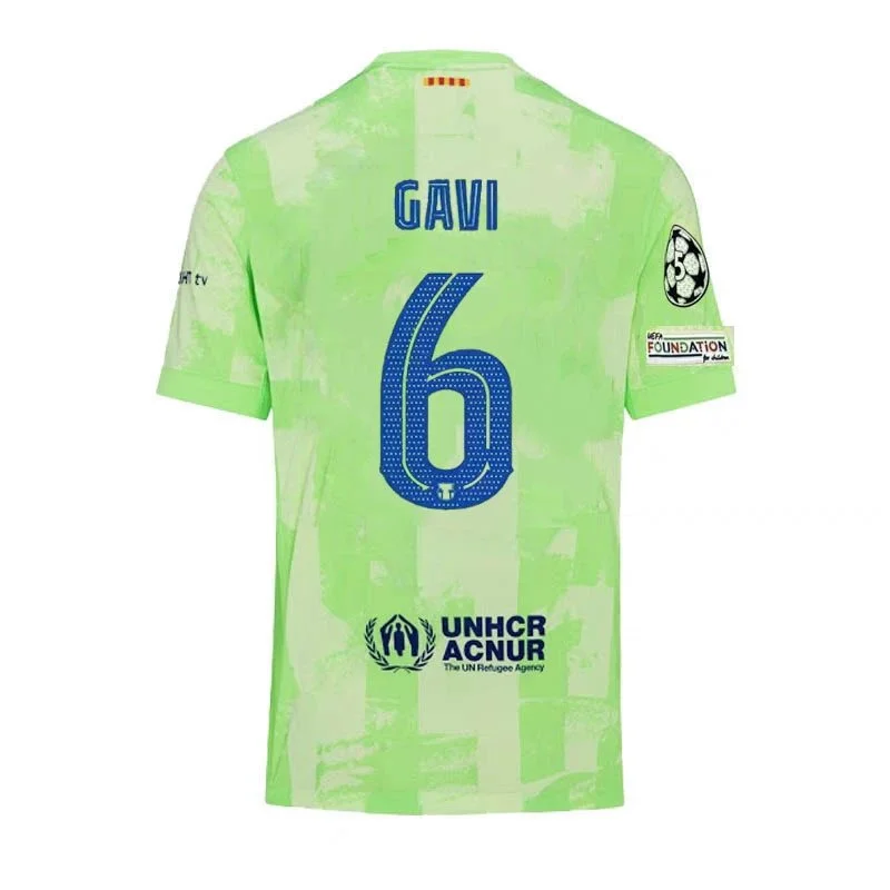 Nike Nike Gavi 6 UEFA Champions League Jersey Green Green - 1