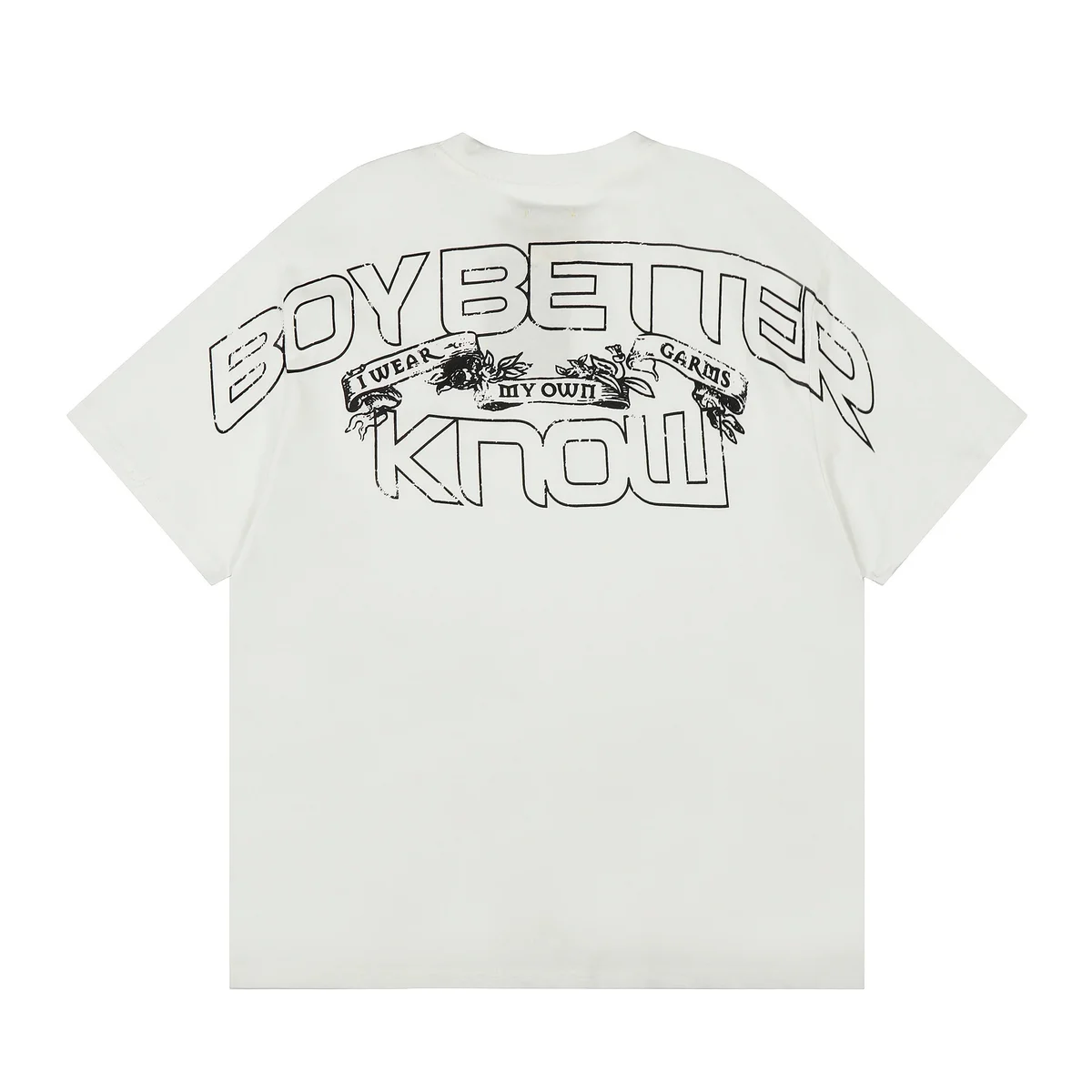 Other Boy Better Know White Graphic T-Shirt White - 1