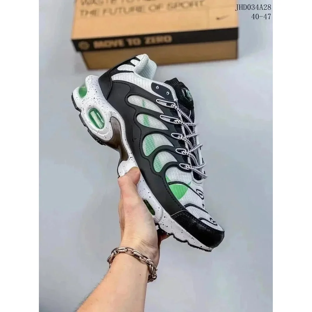 Nike Nike Air Max Tuned Air Black/White/Green Sneakers Black - 1