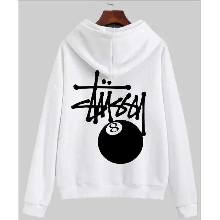 Stussy Stussy Stüssy Black/White Hoodie White - 1