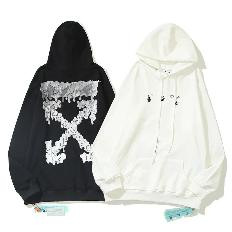 Off-White Off-White OW100 Arrow Hoodie 5085 Black/White Black - 1