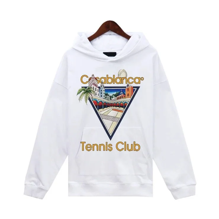 Casablanca Casablanca Tennis Club White Hoodie White - 1