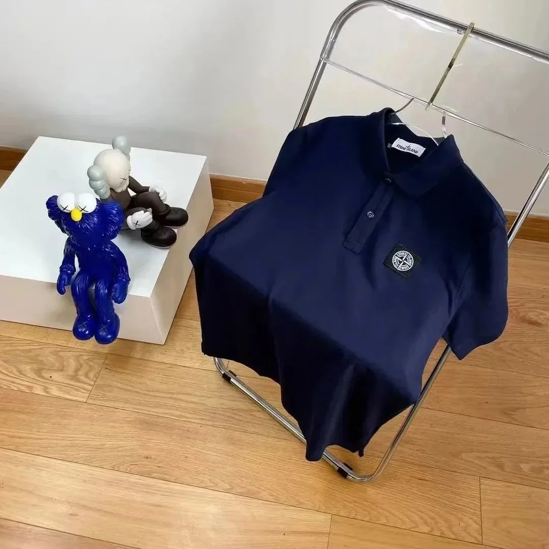 Stone Island Stone Island 06 Navy Polo Shirt Navy