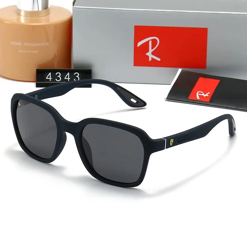 Other Unisex Polarized Sunglasses 4343-C Eyewear Black - 1