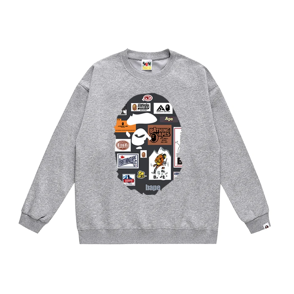 A Bathing Ape A Bathing Ape BAPE STA 307 Grey T-Shirt Grey - 1