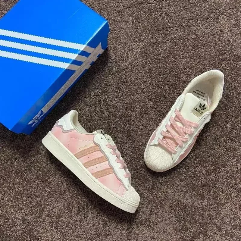Adidas Adidas Superstar Pink Cream Sneakers Pink - 1