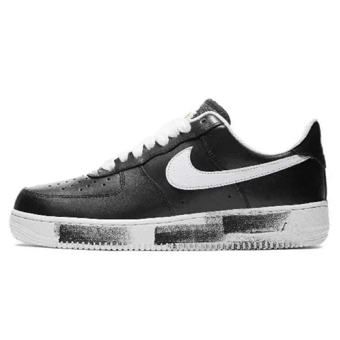 Nike Nike Air Force 1 Triple Black/White Sneakers Black - 1