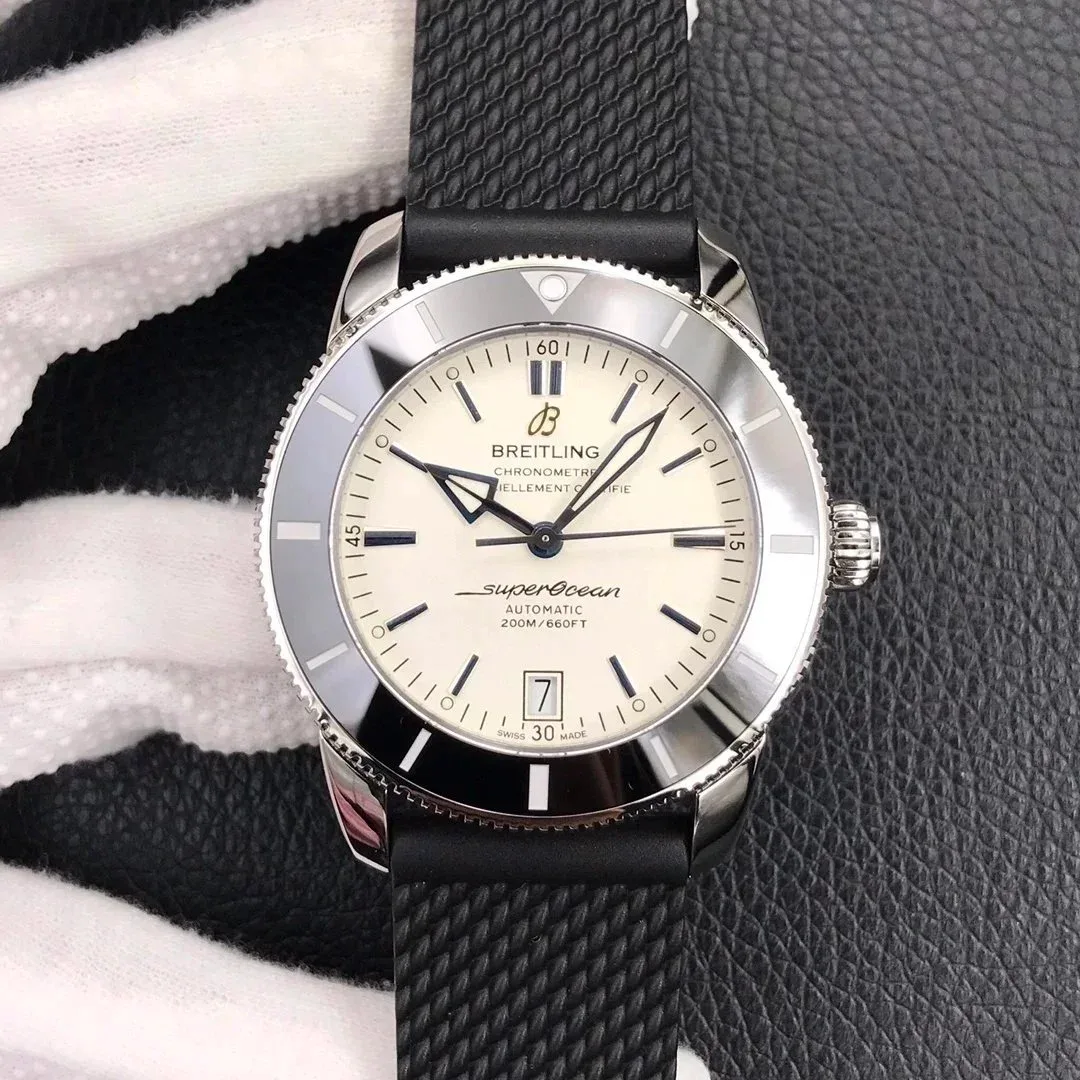 Breitling Breitling Superocean Silver/Black Automatic Watch Black