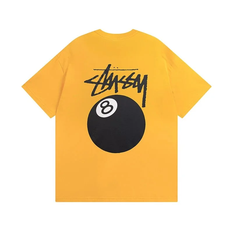 Stussy Stussy 8 Ball 850 Yellow T-Shirt Yellow - 1