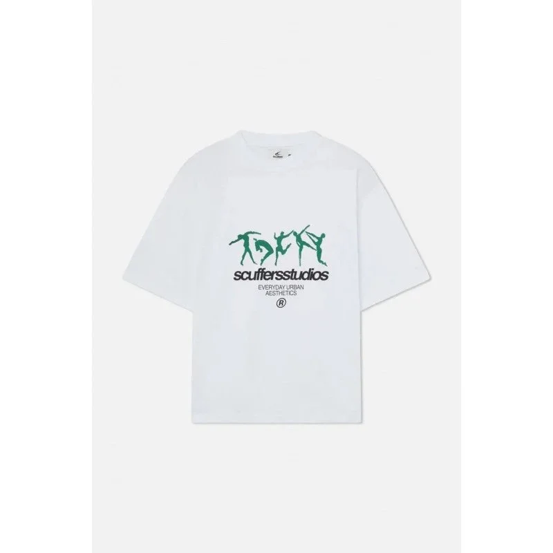 Other Scuffersstudios White Everyday Urban Aesthetics T-Shirt White - 1