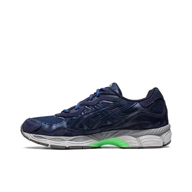 ASICS ASICS Gel-Kayano Navy/Green Running Sneakers Navy
