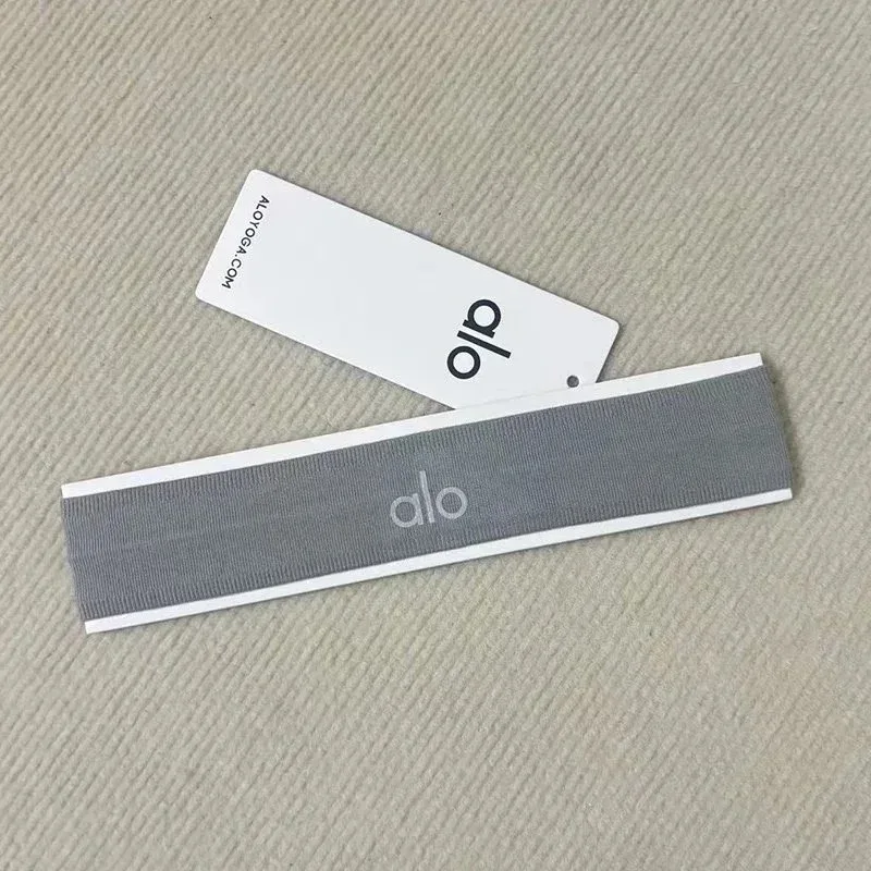 Alo Yoga Alo Yoga Grey Headband Grey - 1