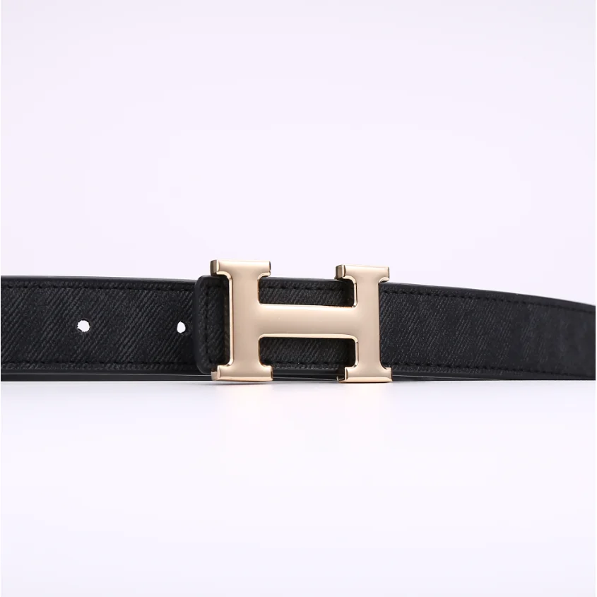 Hermès Hermès H Belt Black - Premium Leather Accessory Black