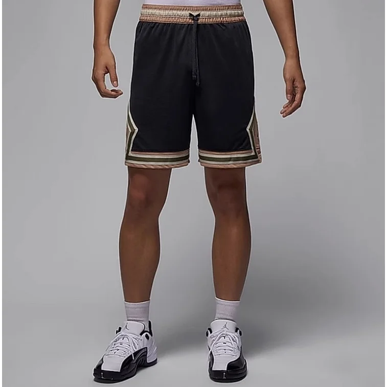 Other Black Basketball Shorts with Striped Trim Black - 1