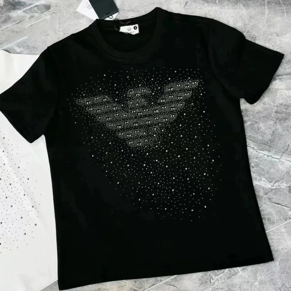 Armani Emporio Armani Emporio Black Eagle T-Shirt Black