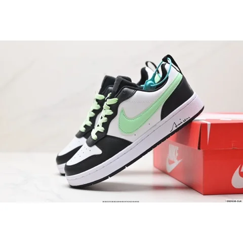 Nike Nike Dunk Low Black/White/Neon Green Sneakers Multicolor