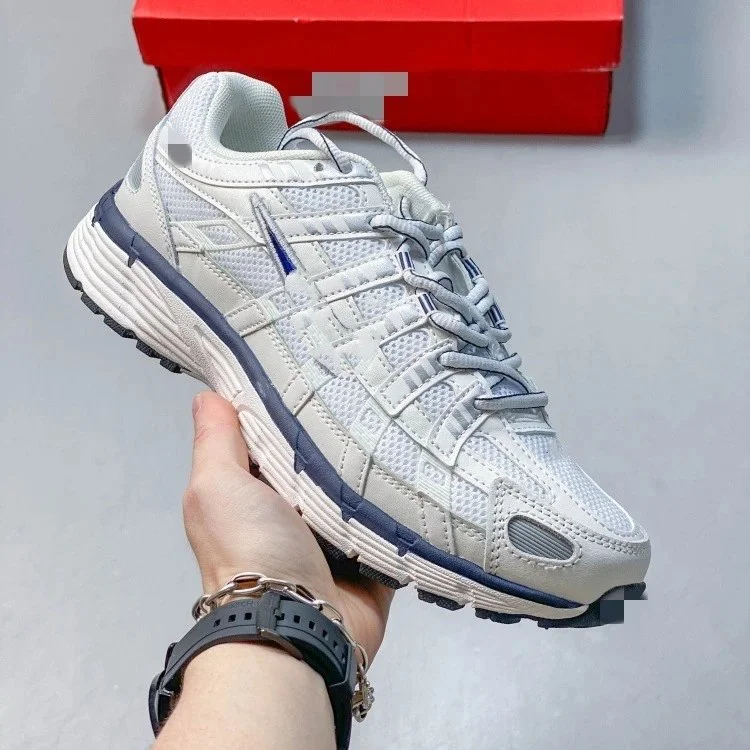 Nike Nike P-4000 Sail/University Red Sneakers White
