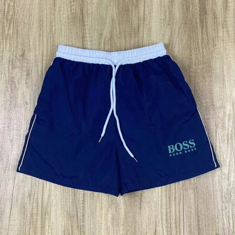 Hugo Boss Hugo Boss Navy Drawstring Shorts Navy - 1