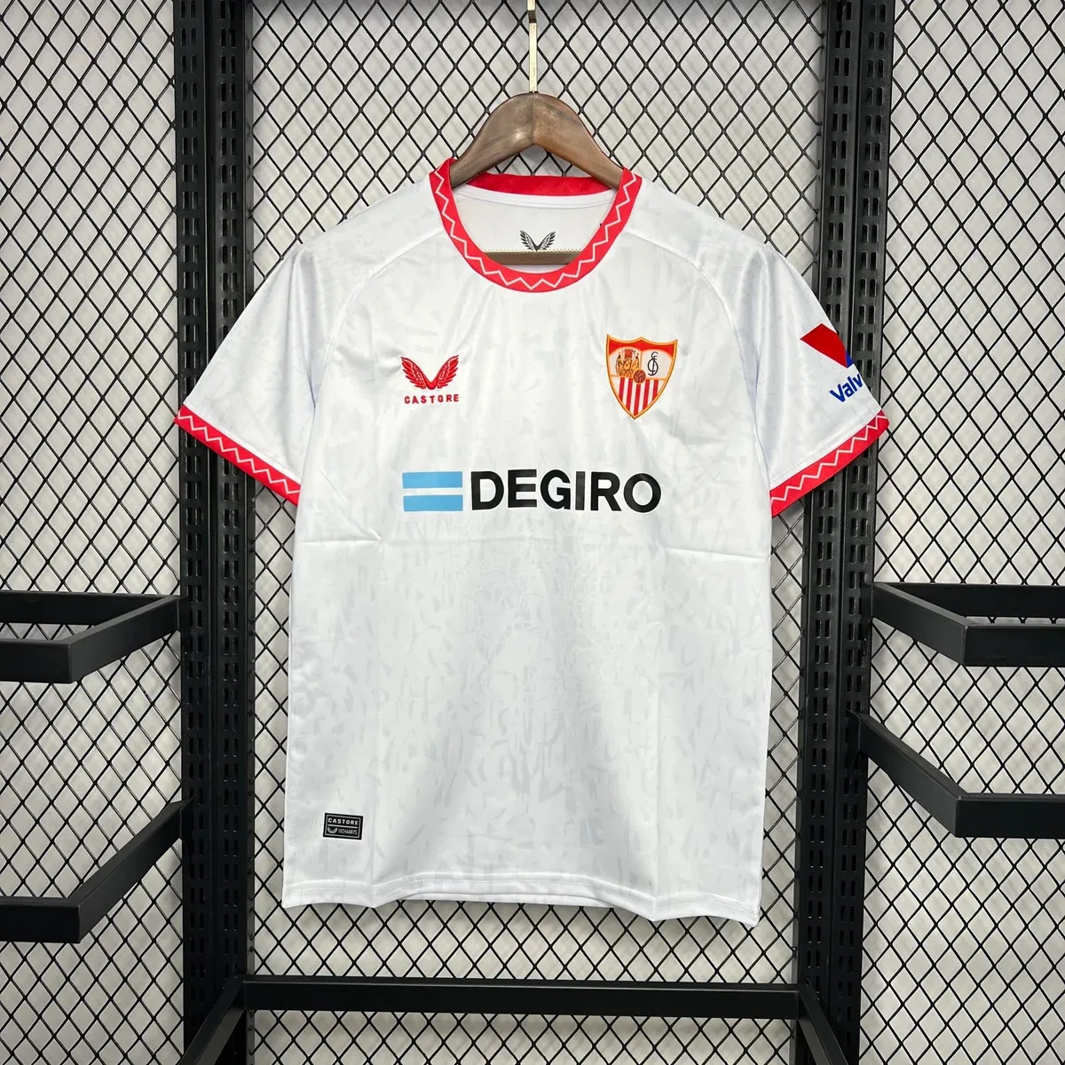 Castore Castore White/Red Soccer Jersey White - 1
