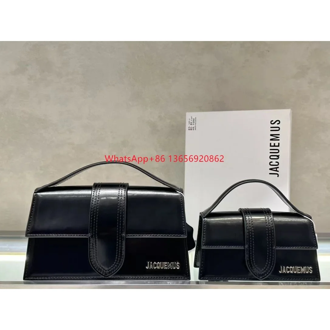 Jacquemus Jacquemus Le Chiquito Black Split Pearl Leather Bag Black - 1