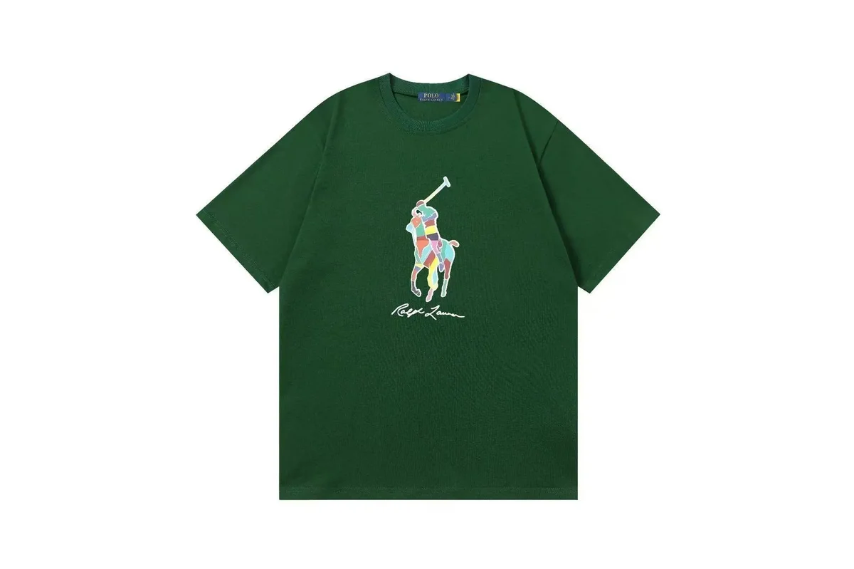 Polo Ralph Lauren Polo Ralph Lauren Classic Logo Forest Green T-Shirt Green - 1