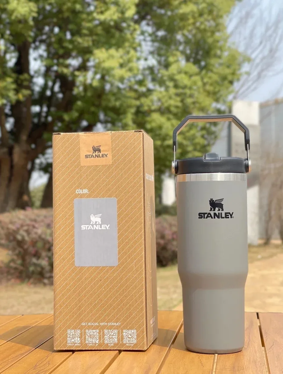 Stanley Stanley Quencher H2.0 Flowstate Grey Travel Tumbler Grey