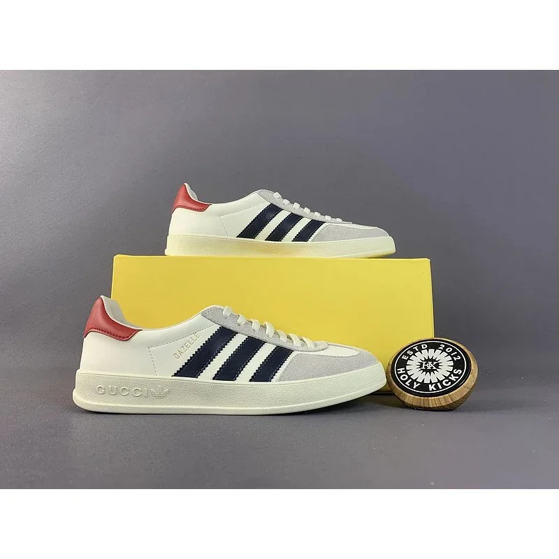 Gucci Gucci Gazelle White/Blue Sneakers White - 1