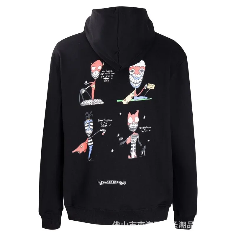 Chrome Hearts Chrome Hearts CH Cross Black Hoodie Black - 1
