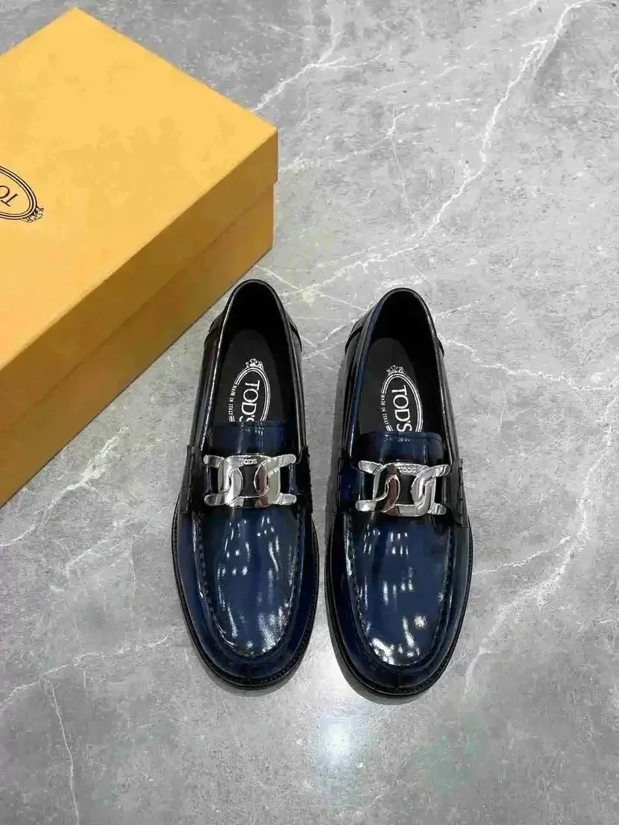 Tod's Tods T-Logo Loafer Navy Blue Navy