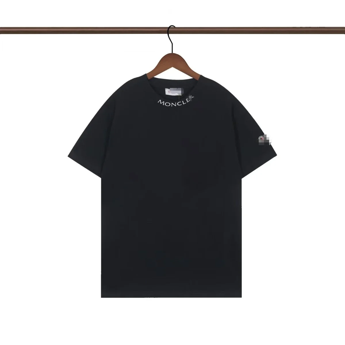 Moncler Moncler Black Logo T-Shirt Black