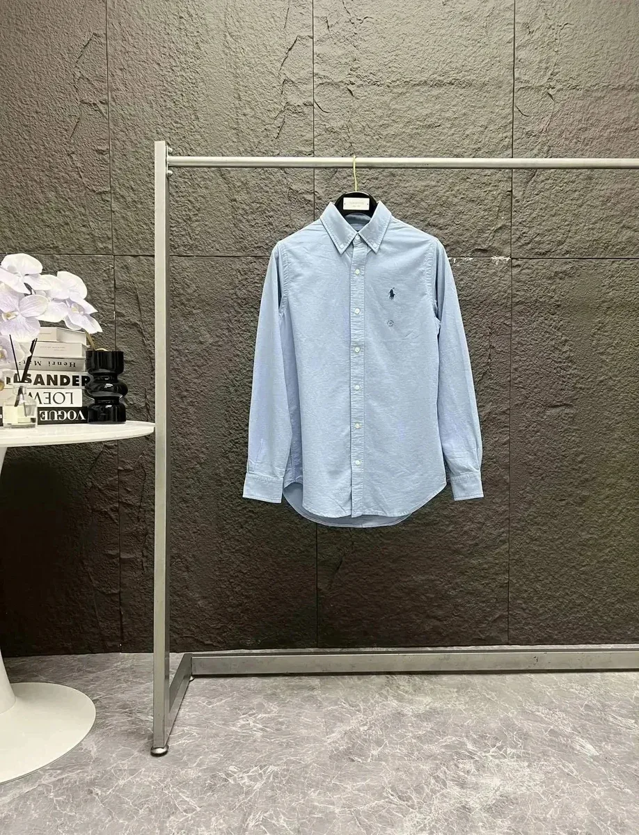 Polo Ralph Lauren Ralph Lauren Classic Logo Light Blue Shirt Blue - 1