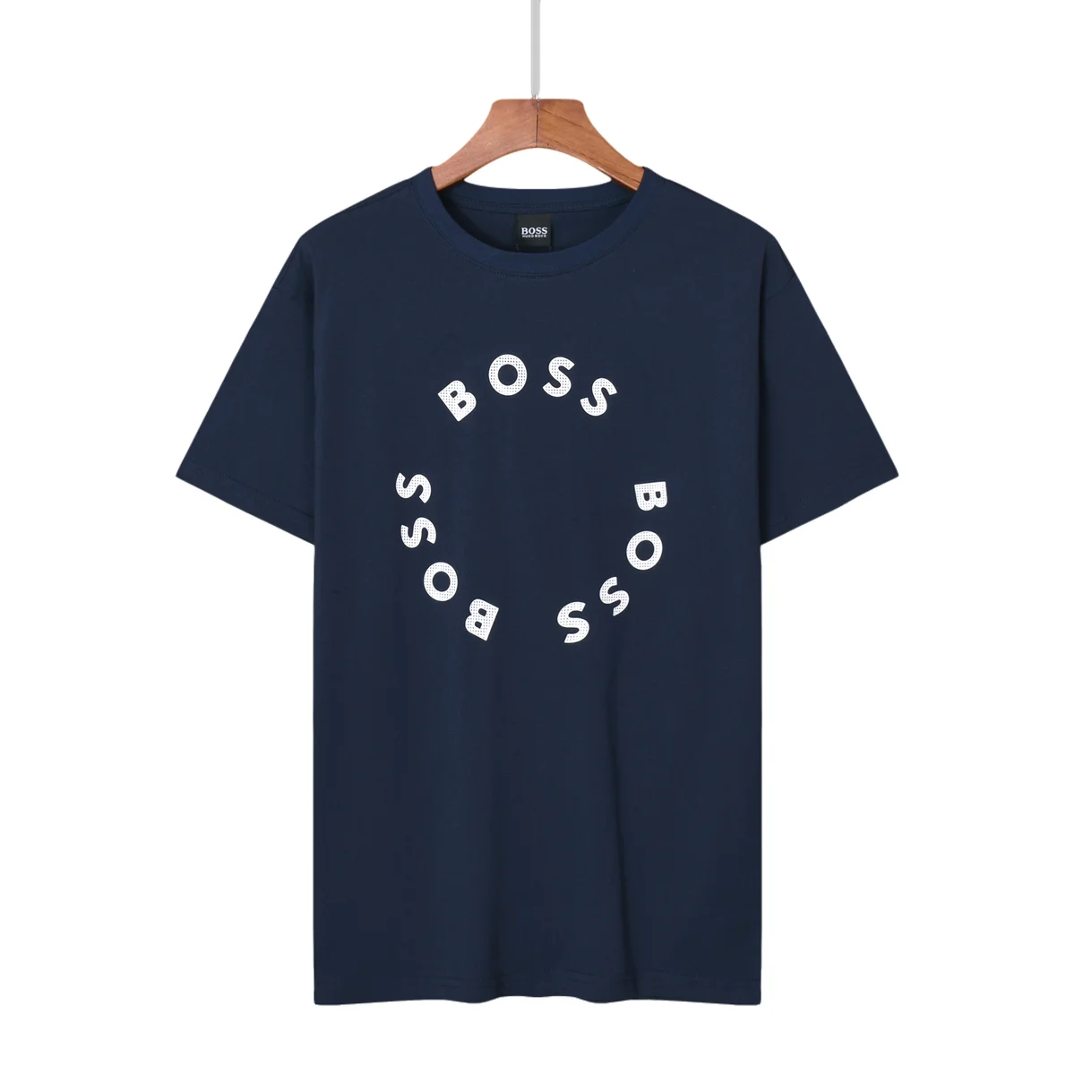 Hugo Boss Hugo Boss Circle Logo Navy T-Shirt Navy - 1