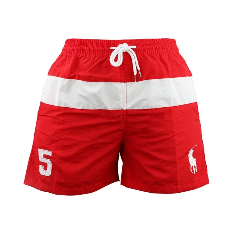 Polo Ralph Lauren Polo Ralph Lauren Red & White Stripe Shorts Red - 1