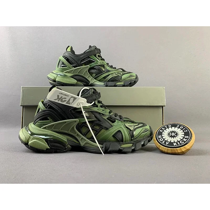 Balenciaga Balenciaga Track.3.0 Triple Green Sneakers Green
