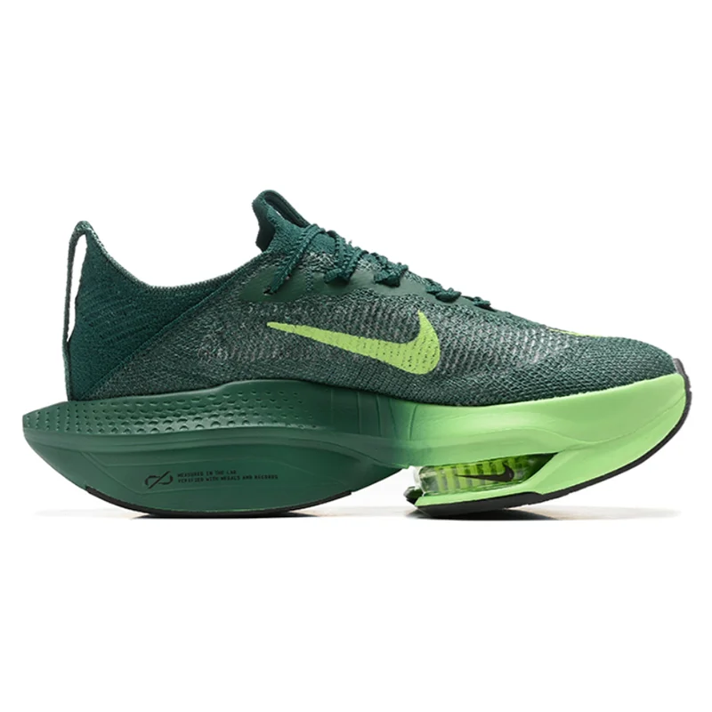 Nike Nike Air Zoom Alphafly NEXT% Green/Neon Running Sneakers Green