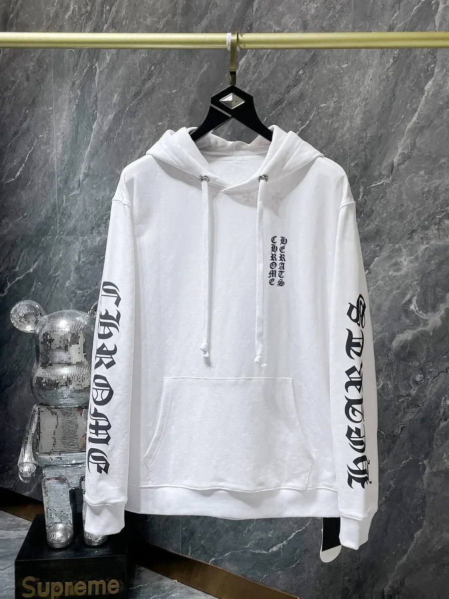 Chrome Hearts Chrome Hearts White Hoodie White