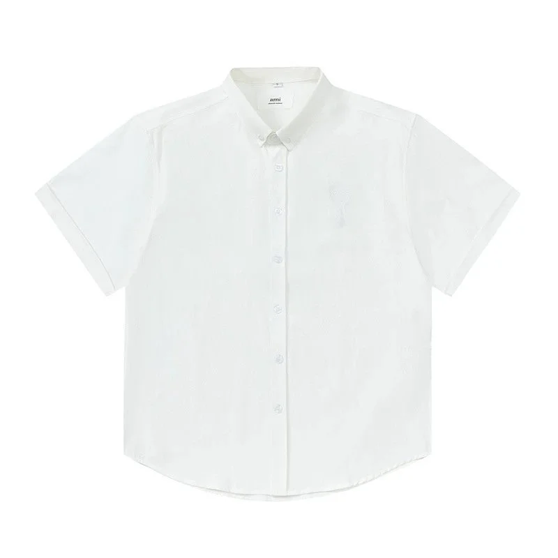 Other White Short-Sleeve Button-Up Shirt White - 1