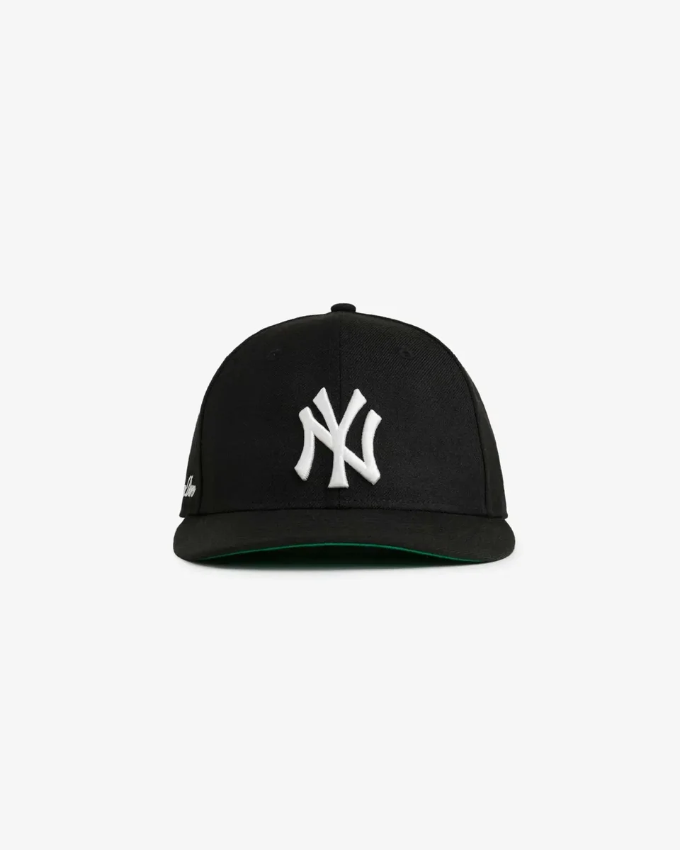 MLB MLB Black NY Logo Baseball Cap Black - 1