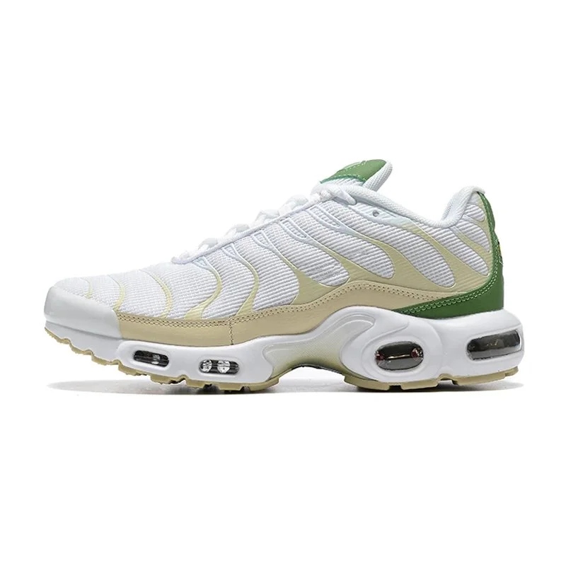 Nike Nike Air Max Plus White/Beige/Green Sneakers White