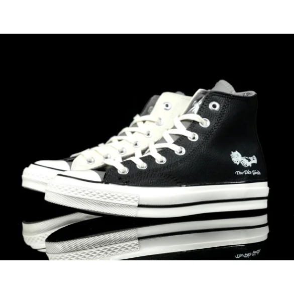Converse Converse Chuck Taylor The Dice Girls Black White Sneakers Black - 1