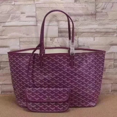Goyard Goyard Saint Louis Purple Tote Bag Purple