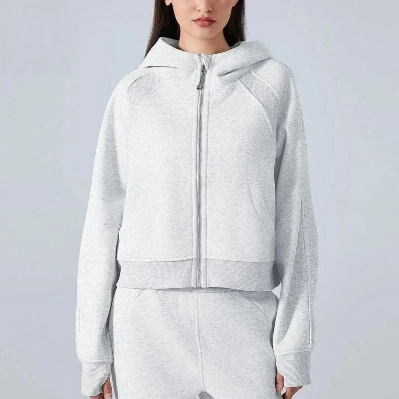 Lululemon Lululemon Wunder Under Cold Grey Hoodie Set Grey