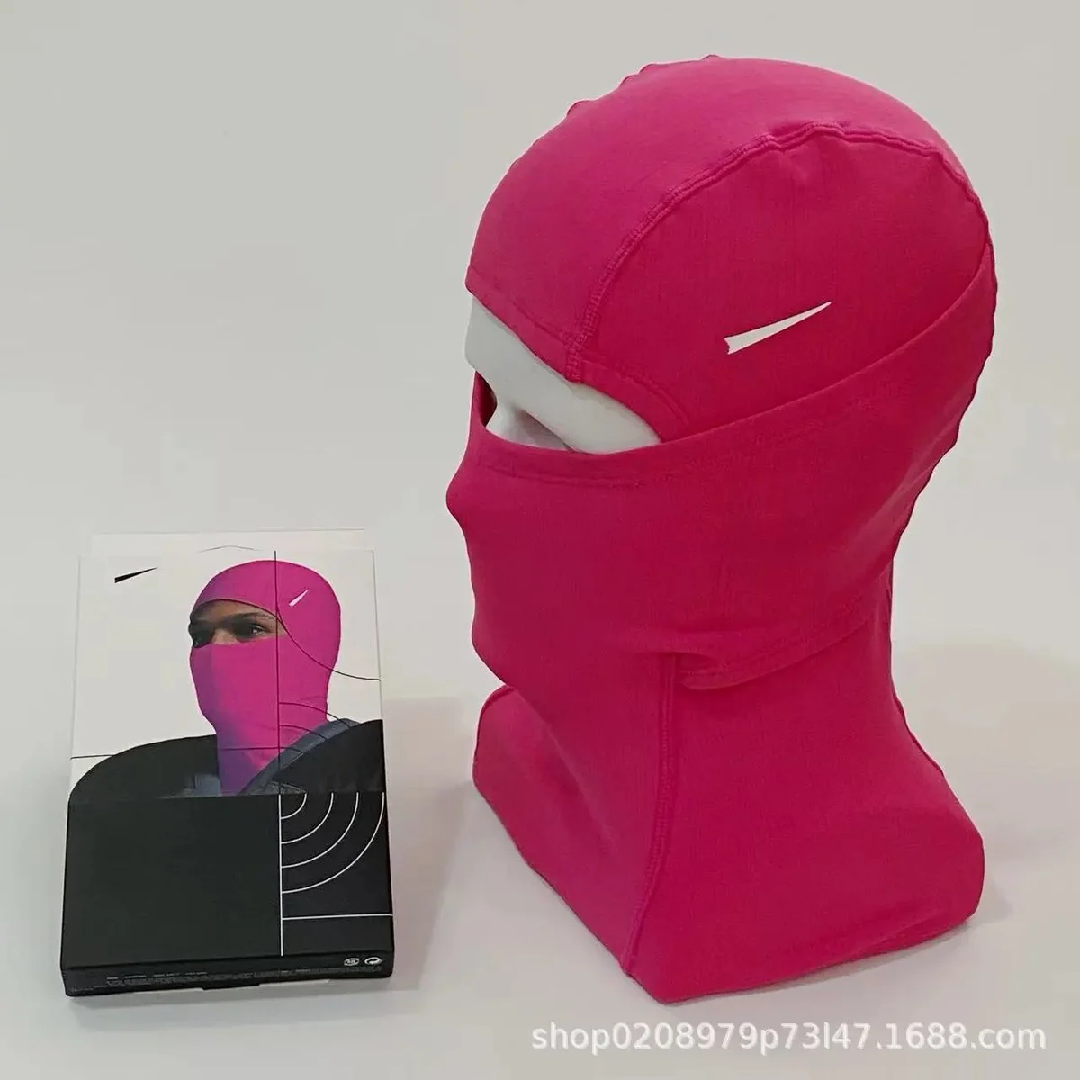 Nike Nike Pink Balaclava - Sporty Face Covering Pink