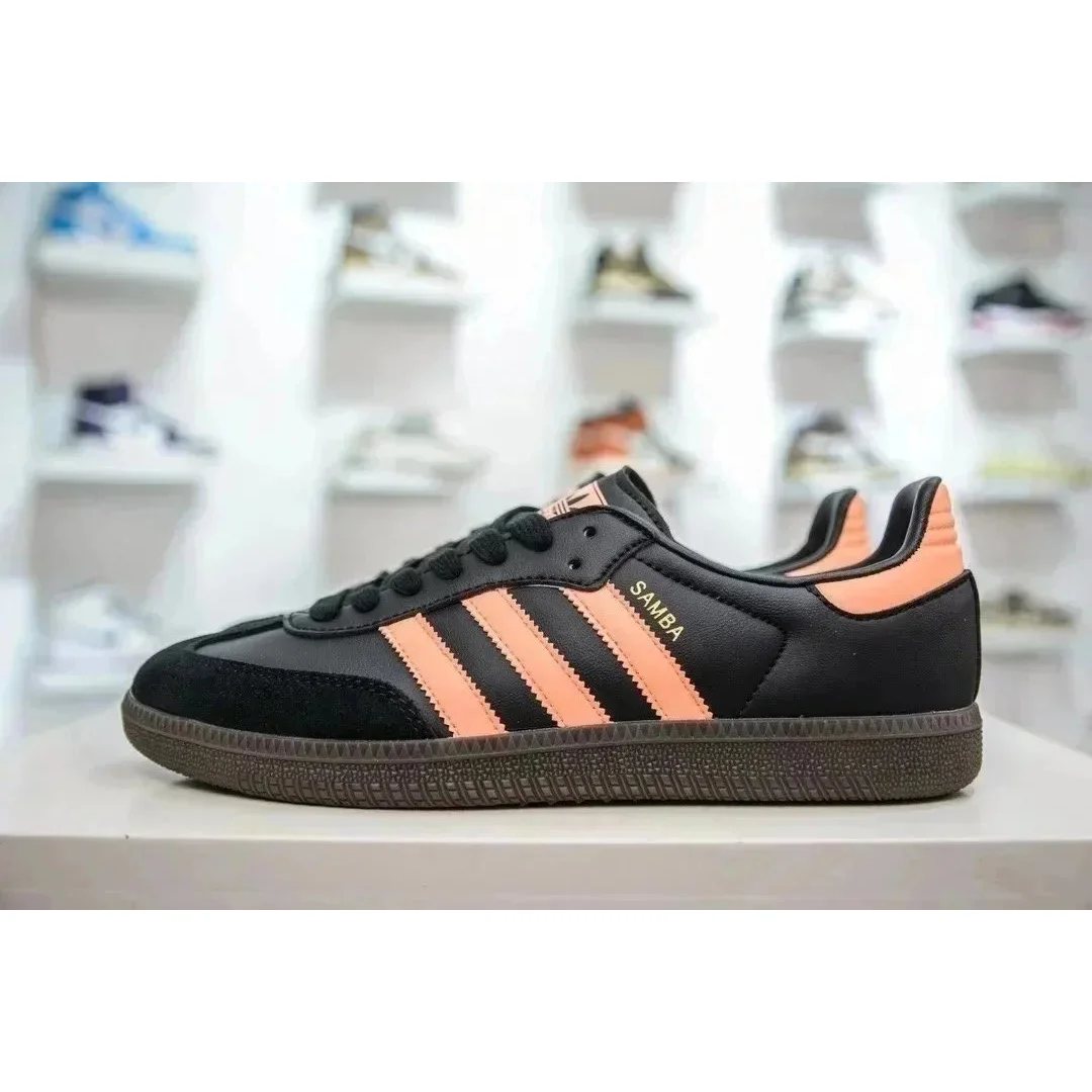 Adidas Adidas Samba Black Orange Sneakers Black - 1