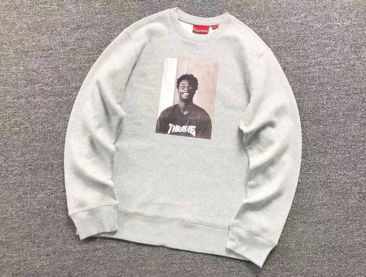Supreme Supreme Supreme Heather Grey Sweatshirt Grey - 1