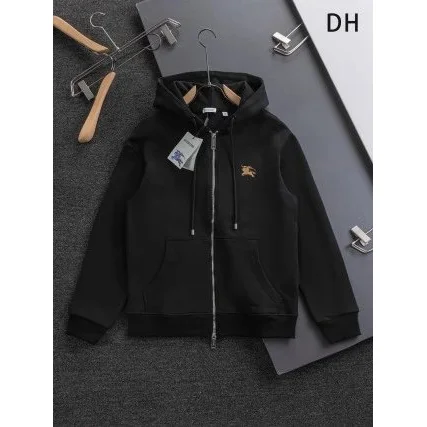 Burberry Burberry Black Horse Logo Hoodie Black - 1